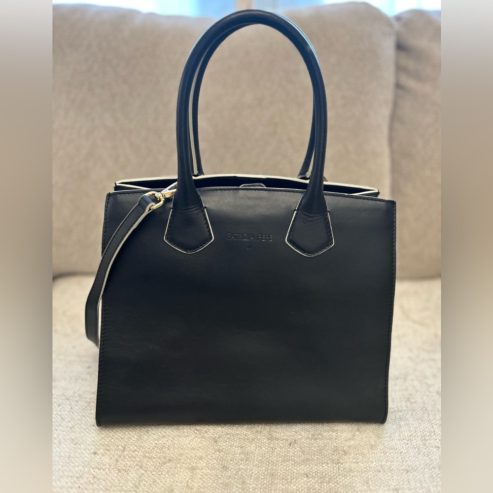 Patrizia Pepe Black Leather  Handbag